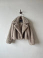 Fashion Loose Lapels Fur Coat Women's Clothing