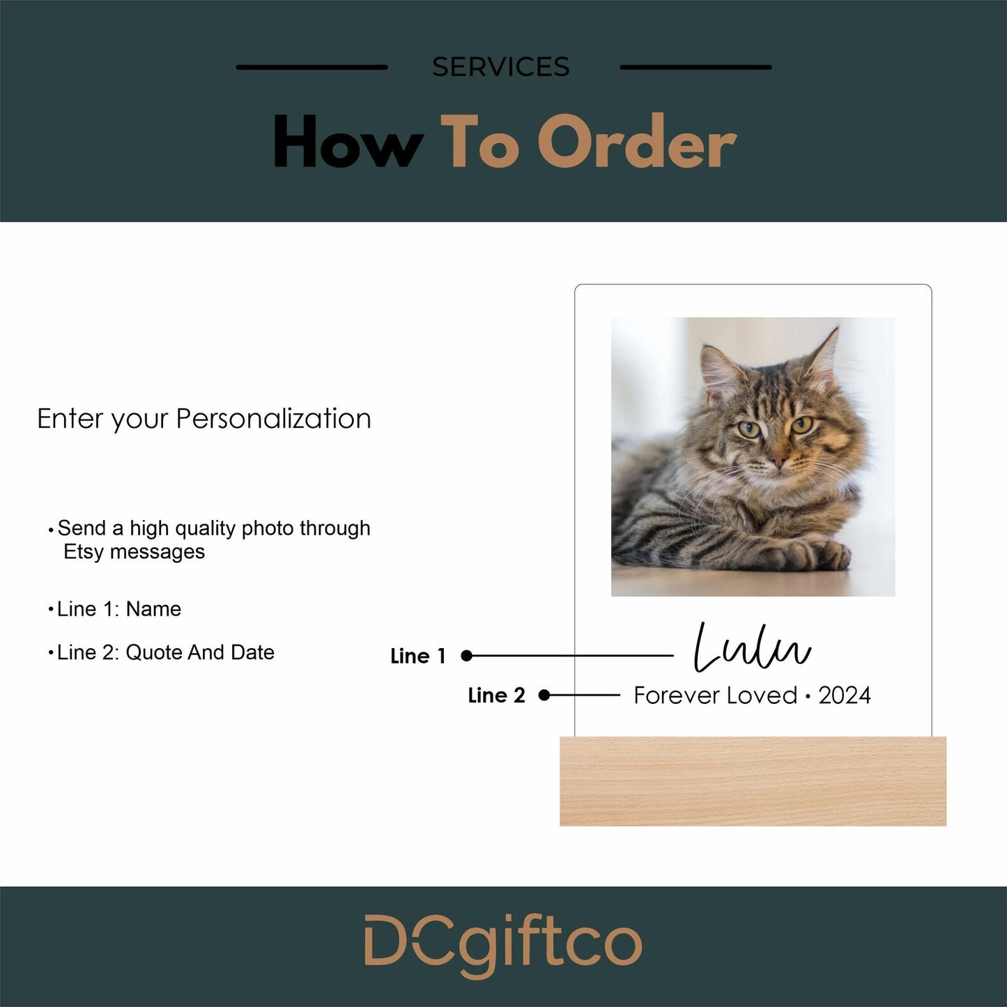 Personalized Pet Commemorative Plaque